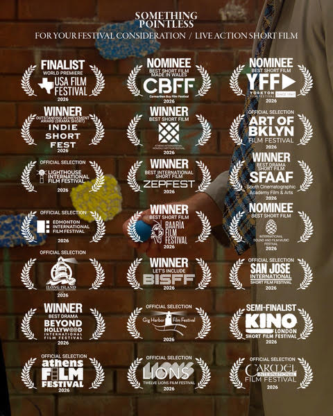 Festival selections, nominations, and wins for Something Pointless
