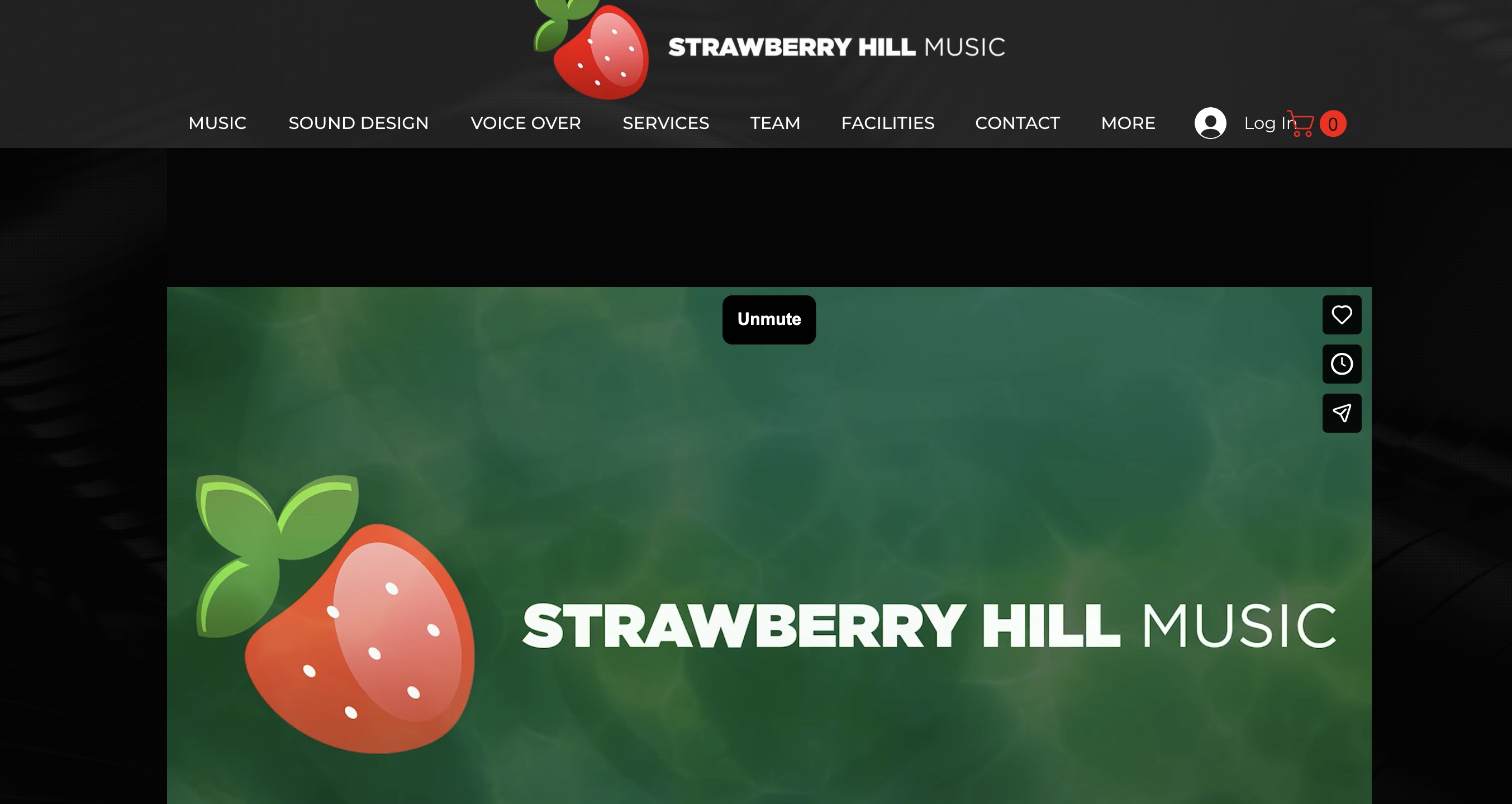 Strawberry Hill Music website thumbnail